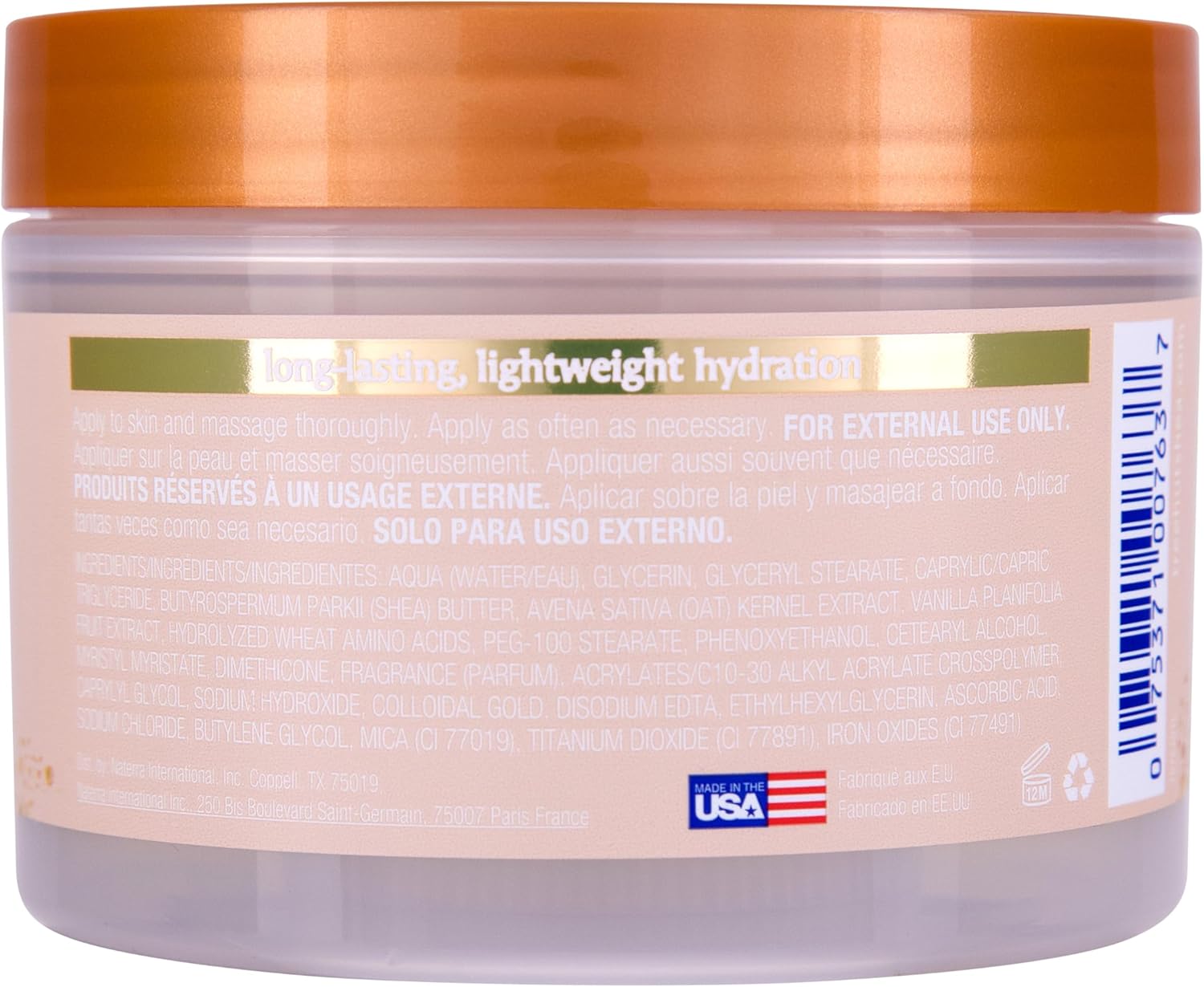 Tree Hut Vanilla Whipped Shea Body Butter 240g