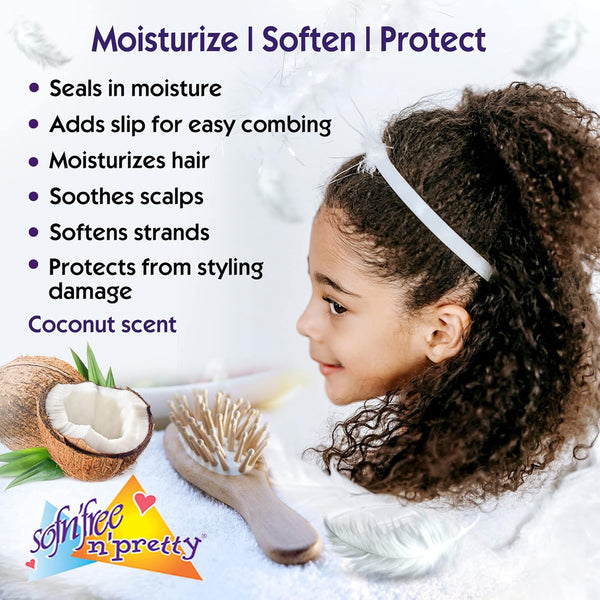 Sof N Free N Pretty Thick And Healthy Coconut Oil Leave In Conditioner 250ml