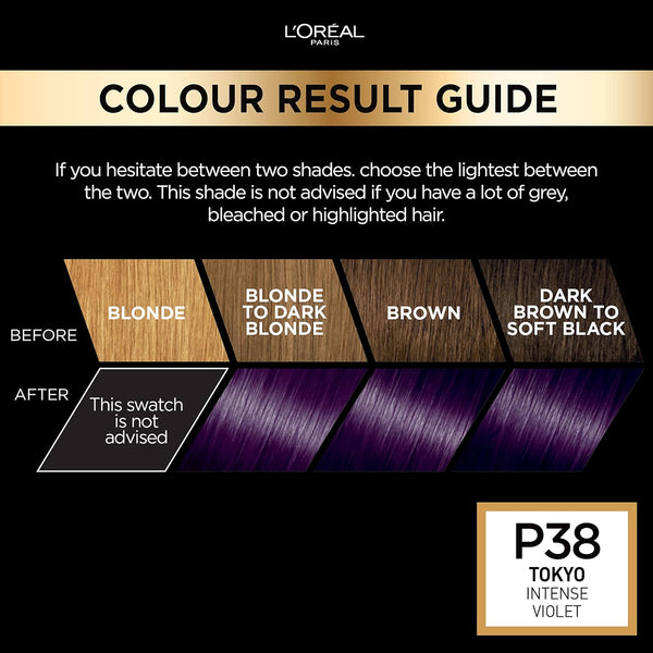 Loreal Preference Infinia Permanent Color P38 Violet Vendetta