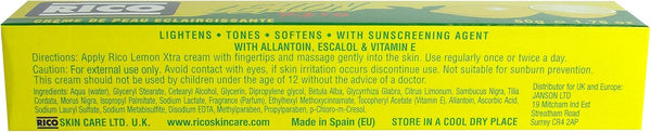 Rico Skin Care Rico Lemon Xtra Skin Lightening Complexion Cream 50g - Afro Hair Boutique