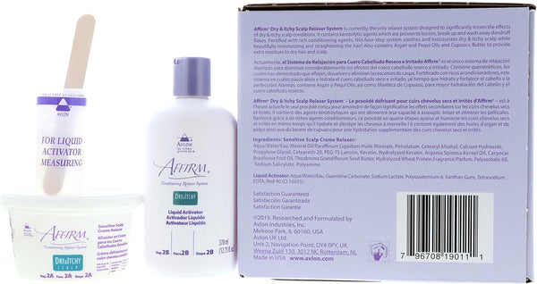 Avlon Affirm Dry And Itchy Scalp Conditioning Relaxer System With Protecto - Afro Hair Boutique