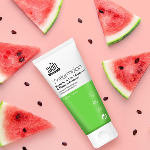 Skin Superfood Watermelon Superfood 2 In 1 Cleanser And Makeup Remover 100ml