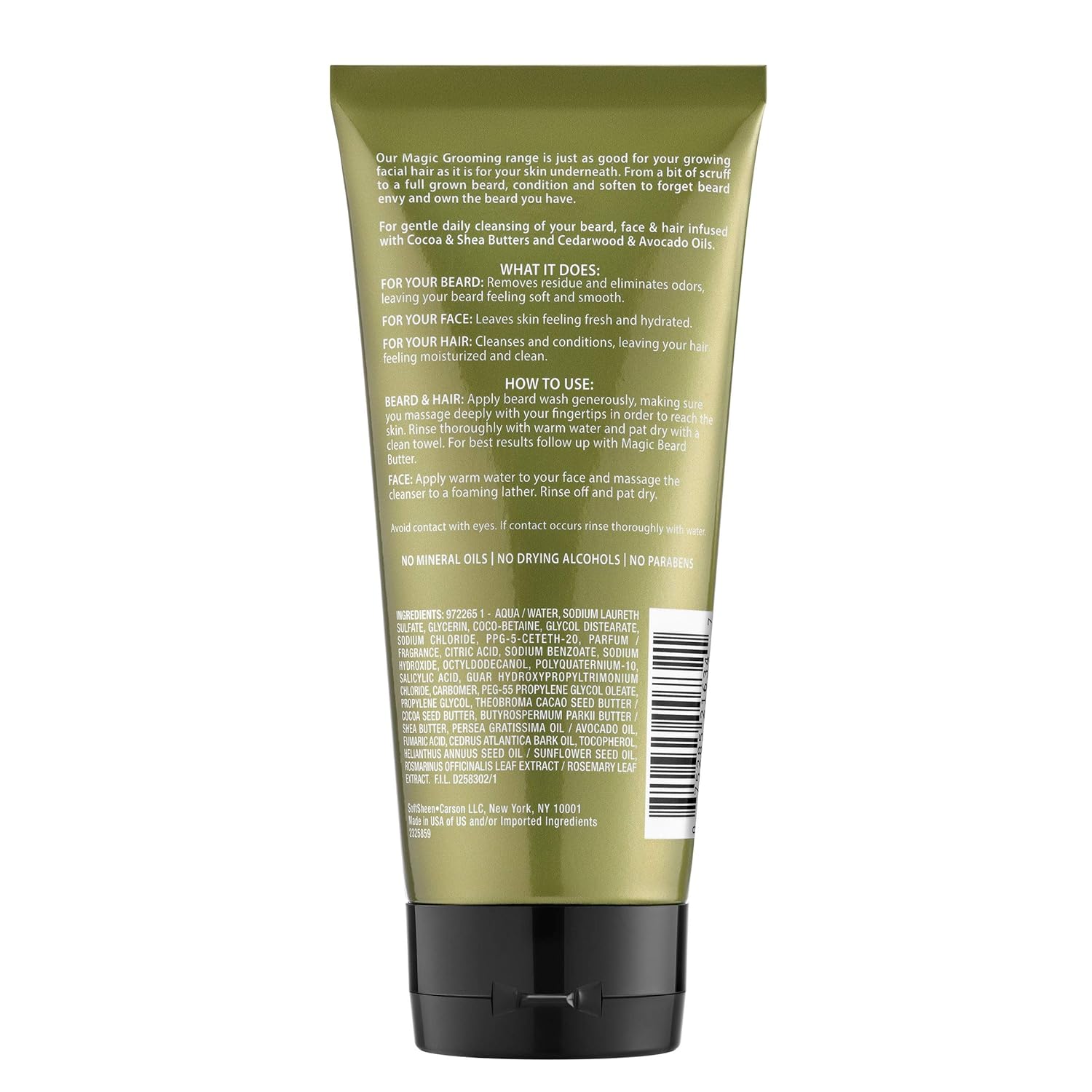 SoftSheen Carson Magic Grooming 3 In 1 Wash With Cocoa Butter 200ml