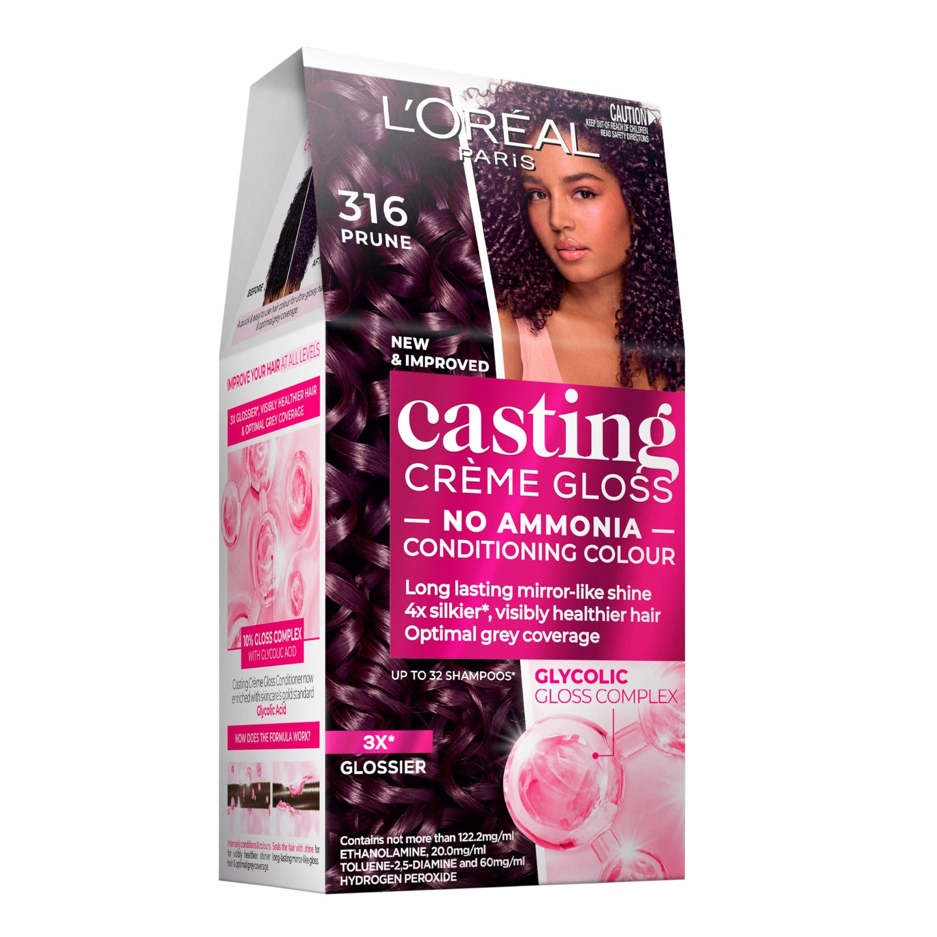 Loreal Paris Casting Creme Gloss Conditioning Color 316 Plum