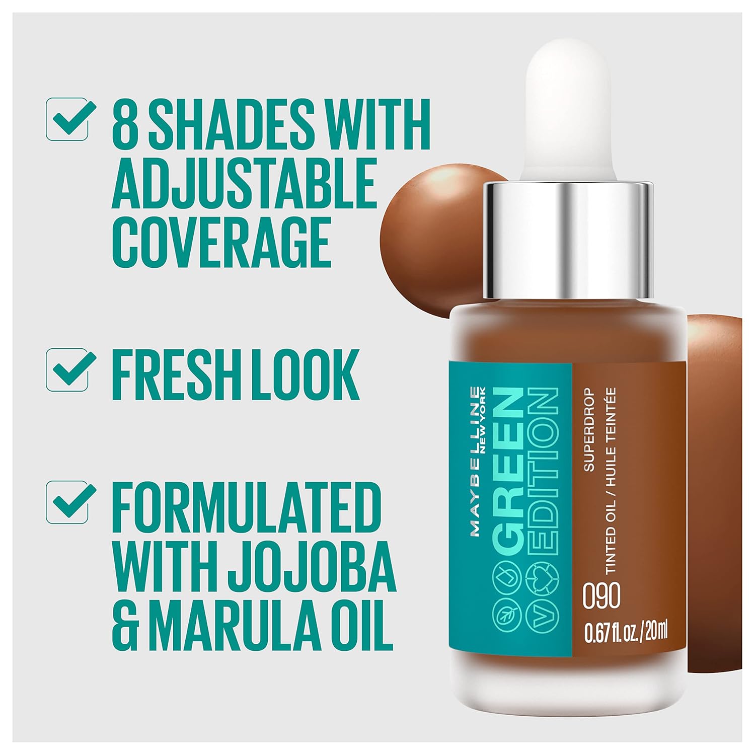 Maybelline Maybeline Green Edition Superdrop Tinted Oil 20ml