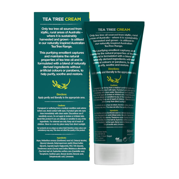 Australian Tea Tree Purifying Cream 50ml - Afro Hair Boutique
