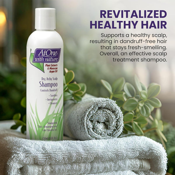 BioCare Atone Dry Itchy Scalp Shampoo 237ml - 473ml - Afro Hair Boutique