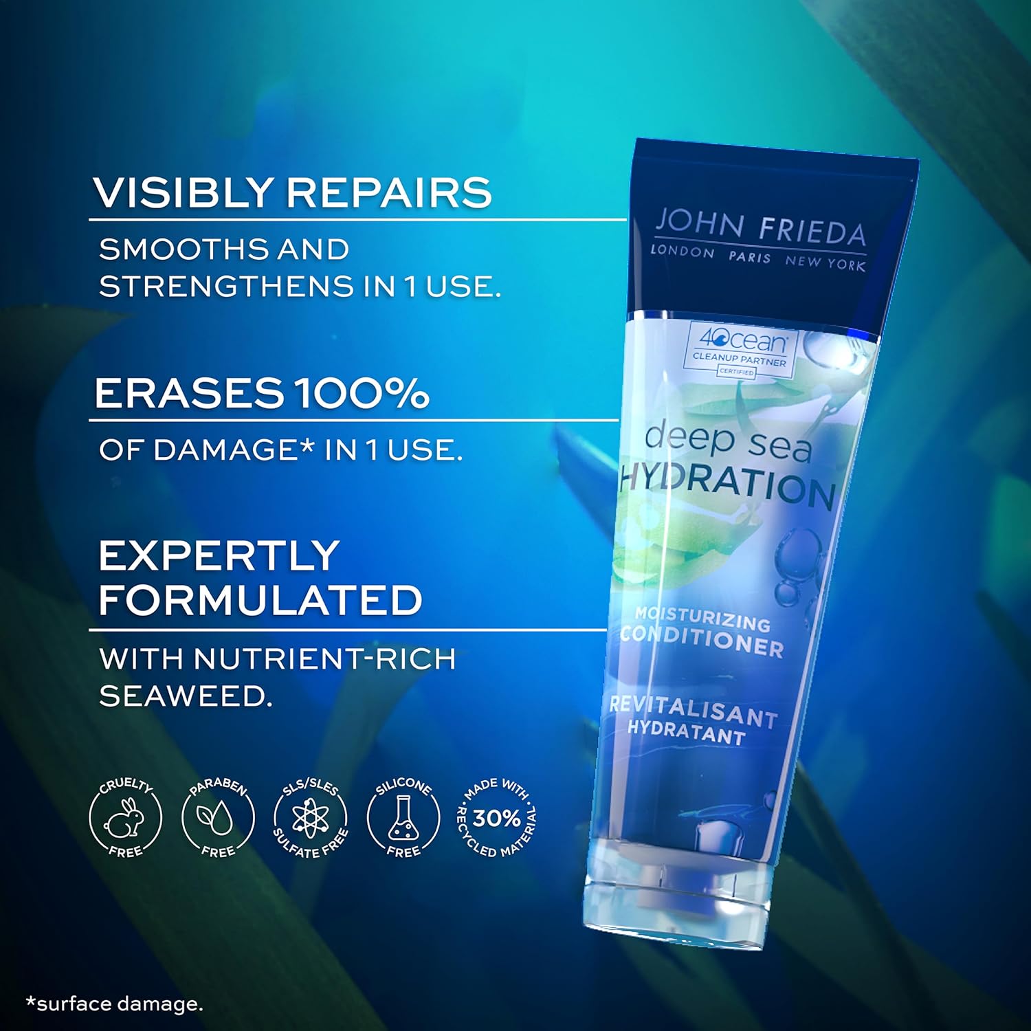 John Frieda Deep Sea Hydration Moisturising Conditioner 250ml