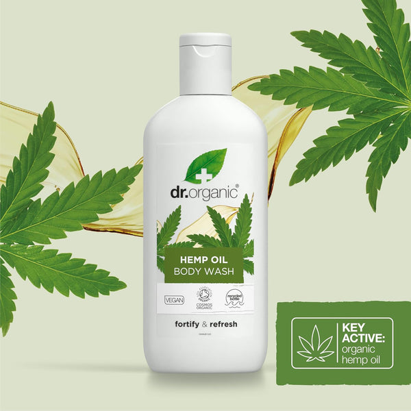 Dr Organic Bioactive Skincare Hemp Oil Body Wash 250ml