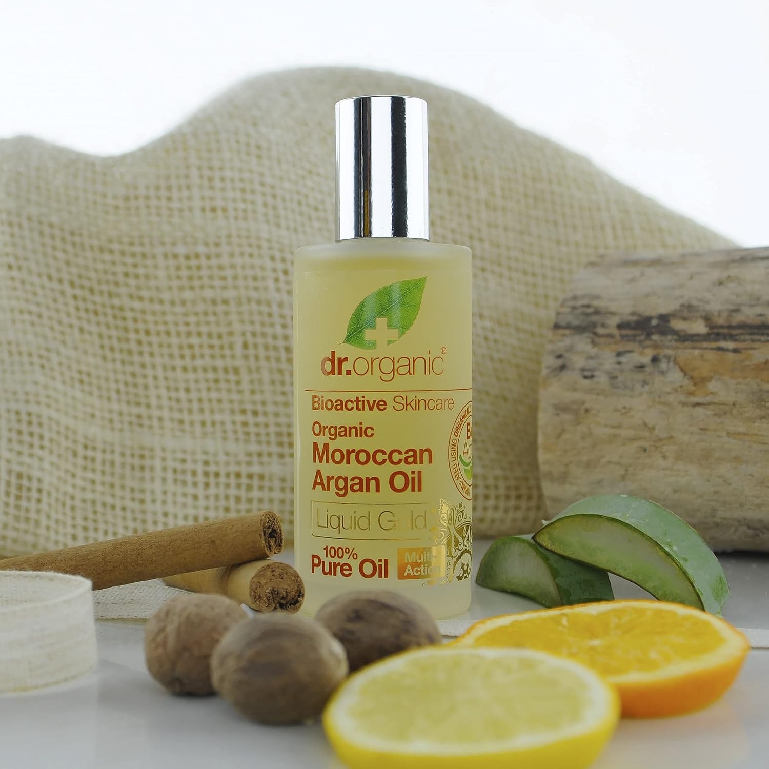 Dr Organic Bioactive Skincare Organic Moroccan Argan Multi Purpose Pure Oil 50ml