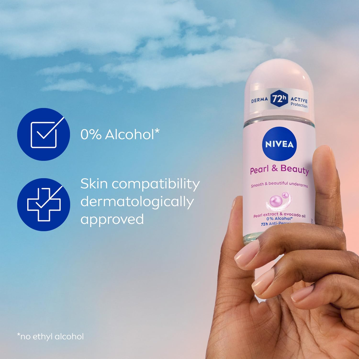 Nivea Pearl And Beauty Deodorant Roll On 50ml