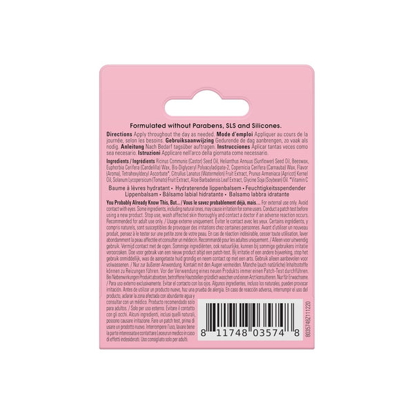 Yes To Watermelon Hydrating Lip Balm 4.25g