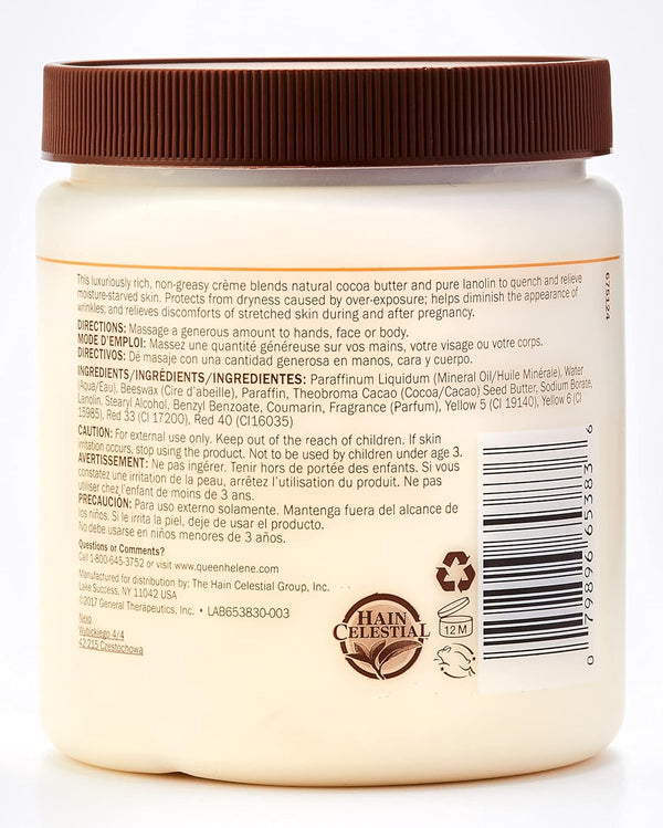 Queen Helene Cocoa Butter Face Plus Body Creme 425g / 136g - Afro Hair Boutique
