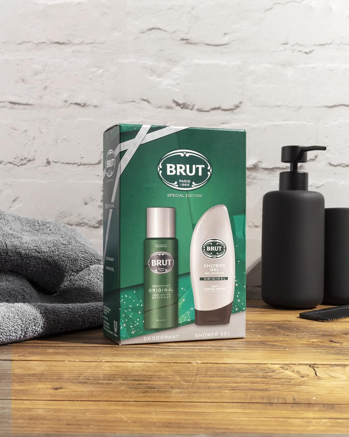 Brut Deodorant And Shower Gel Gift Set