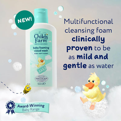 Childs Farm Baby Foaming Cloud Wash Baby Soft Scent 160ml