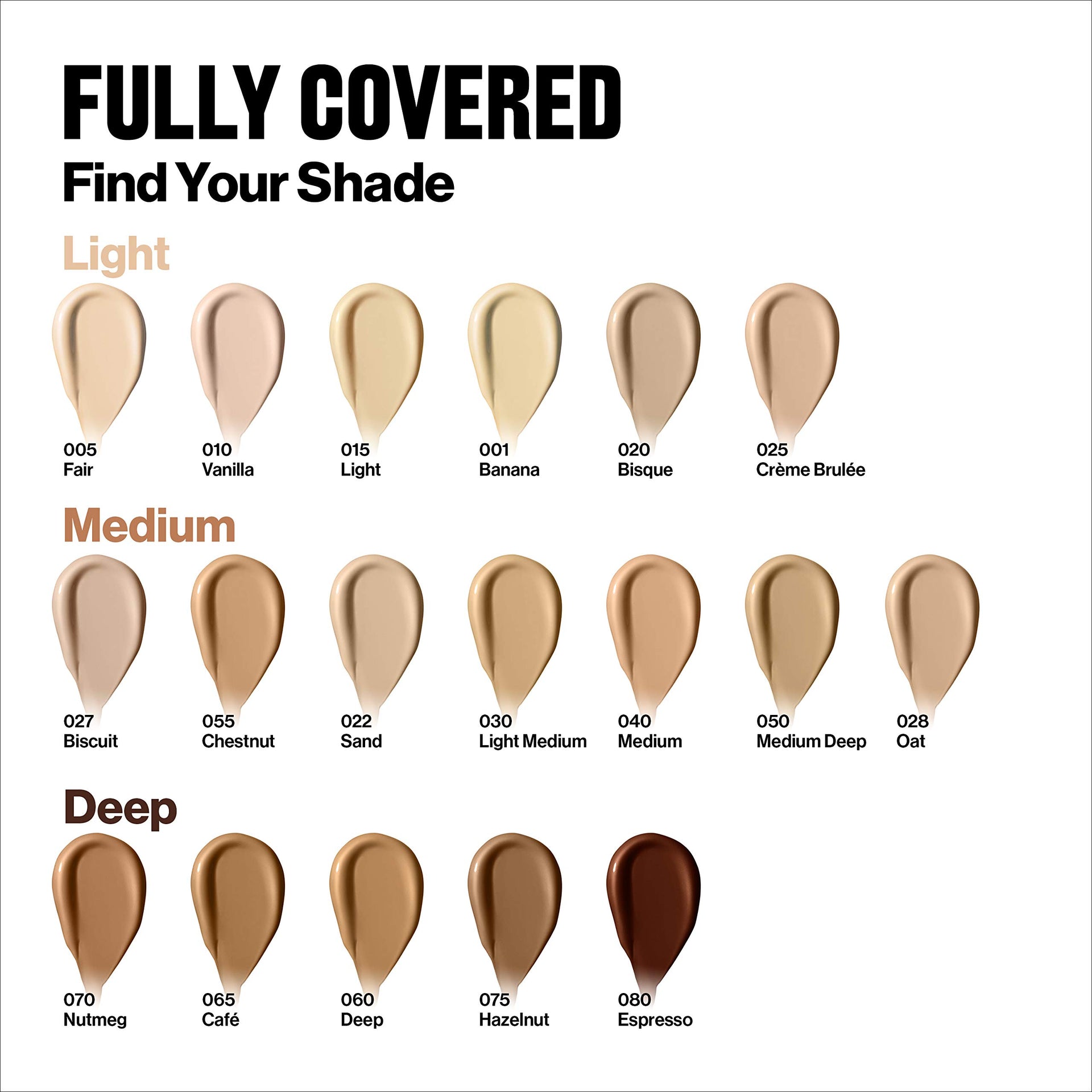 Revlon Colorstay Full Coverage Concealer 015 Light Pale 030 Light Medium 6.2ml - Afro Hair Boutique