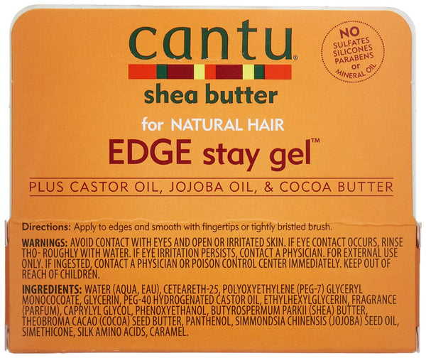 Cantu Extra Hold Edge Stay Gel 14g / 127g - Afro Hair Boutique