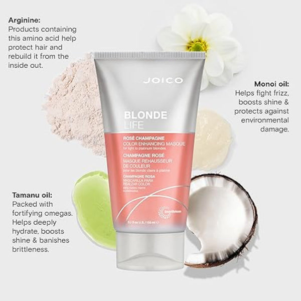 Joico Rose Champagne Blonde Life Color Enhancing Masque