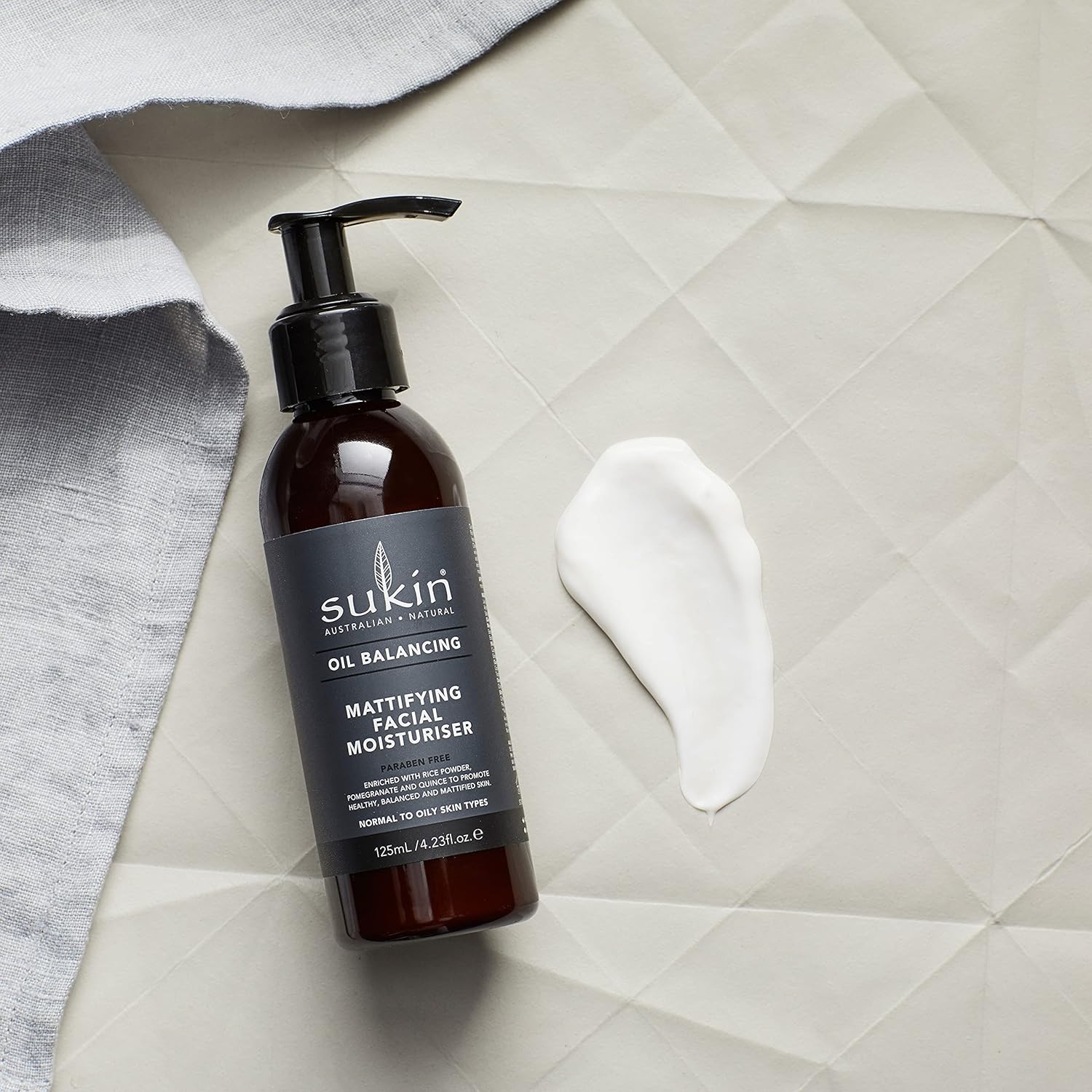 Sukin Australian Natural Skincare Oil Balancing Mattifying Facial Moisturiser 125ml