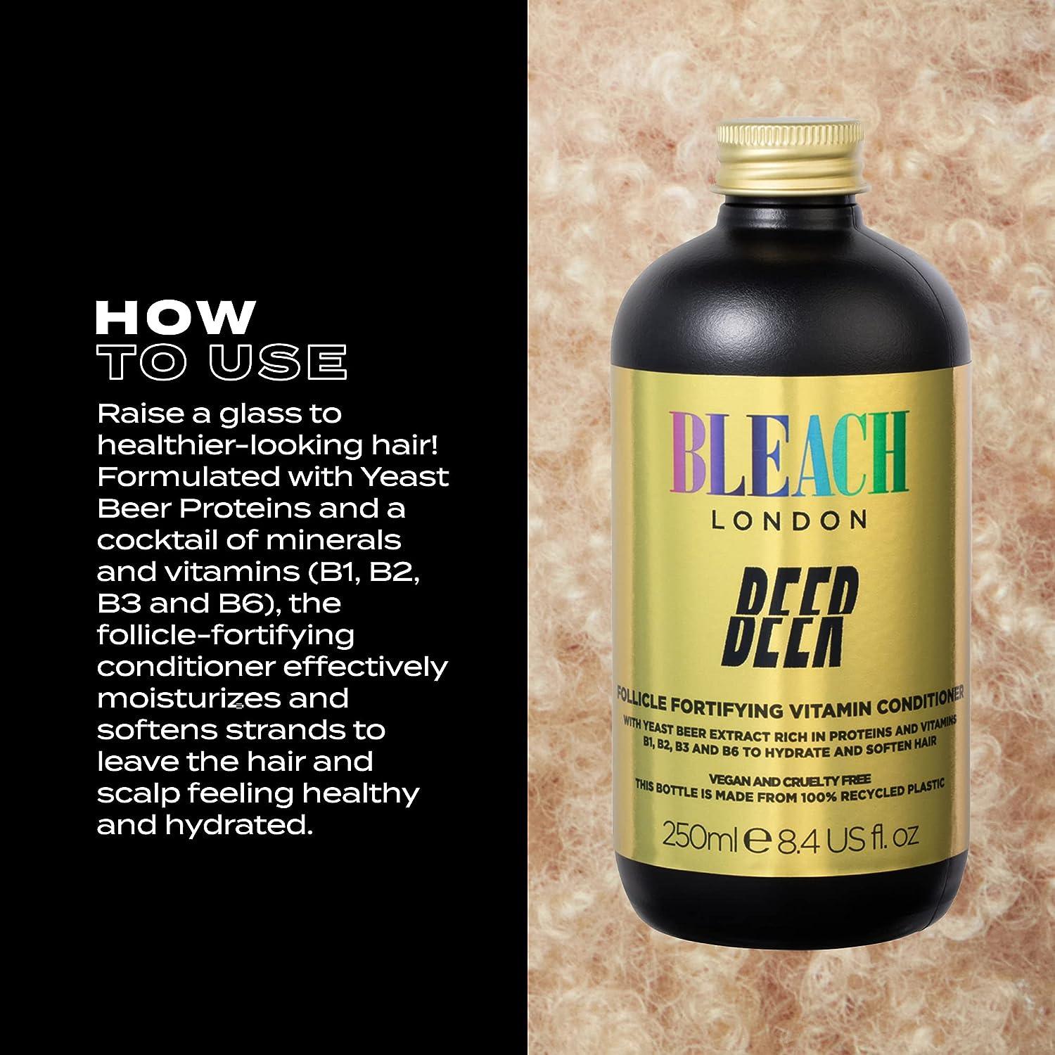 Bleach London Beer Follicle Fortifying Vitamin Conditioner 250ml