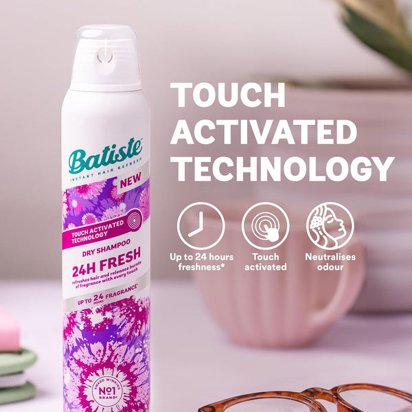 Batiste 24H Fresh Dry Shampoo 200ml