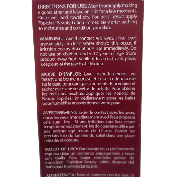 Topiclear Paris Exfoliating Soap 200g