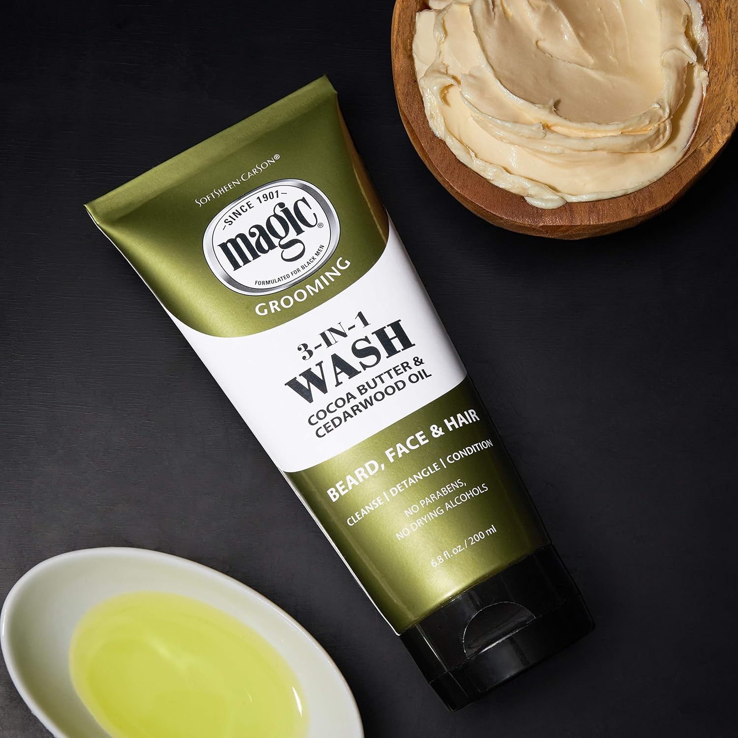SoftSheen Carson Magic Grooming 3 In 1 Wash With Cocoa Butter 200ml