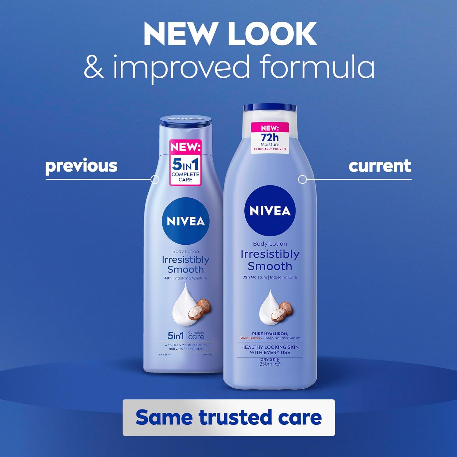 Nivea Irresistibly Smooth Body Lotion For Dry Skin 250ml