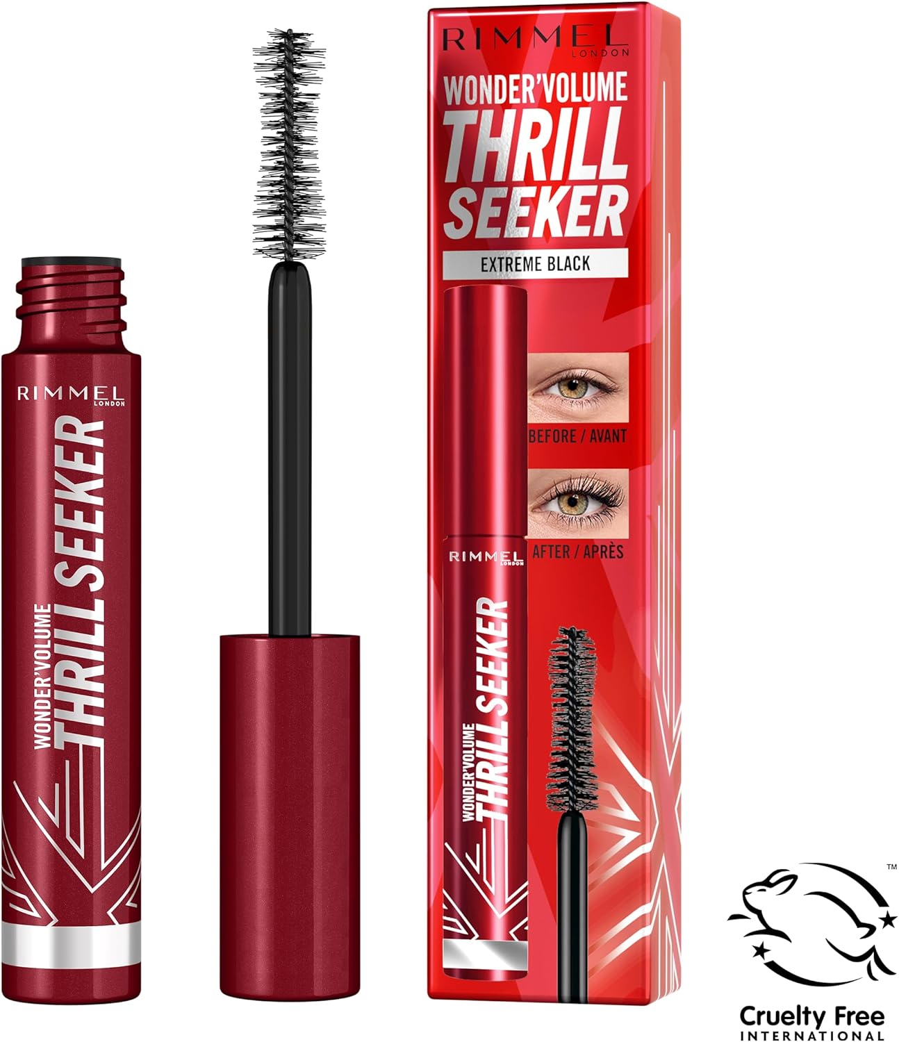 Rimmel Wonder Volume Thrill Seeker Mascara Extreme Black 8ml