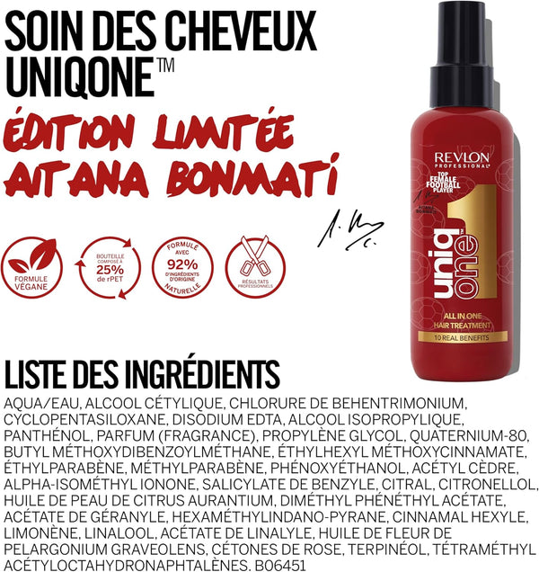 Revlon Unique One All In One Hair Treatment Aitana Bonmati Limited Edition 150ml - Afro Hair Boutique