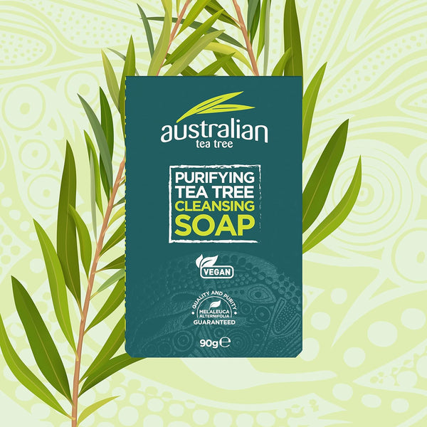 Australian Tea Tree Cleansing Soap 90g - Afro Hair Boutique