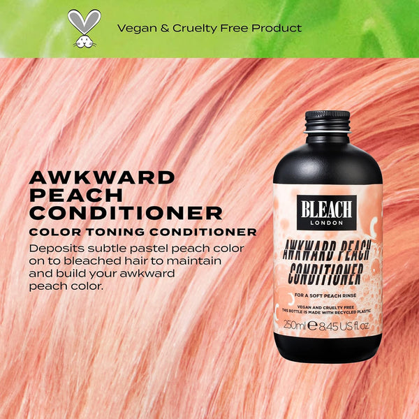 Bleach London Awkward Peach Conditioner 250ml - Afro Hair Boutique