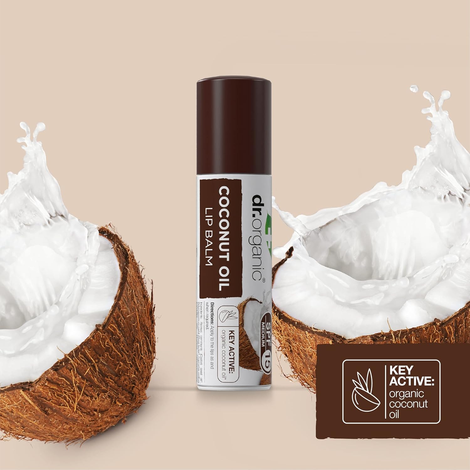 Dr Organic Coconut Oil Lip Balm 5.7ml