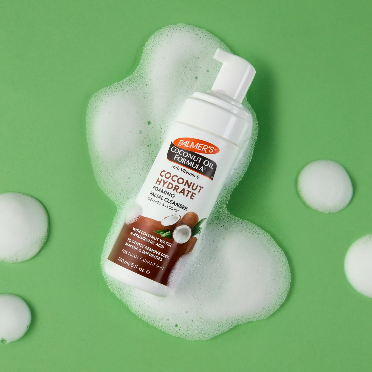 Palmers Coconut Oil Formula Coconut Hydrate Foaming Facial Cleanser 150ml