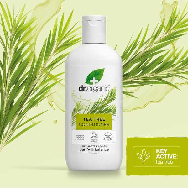 Dr Organic Bioactive Haircare Organic Tea Tree Conditioner 265ml - Afro Hair Boutique
