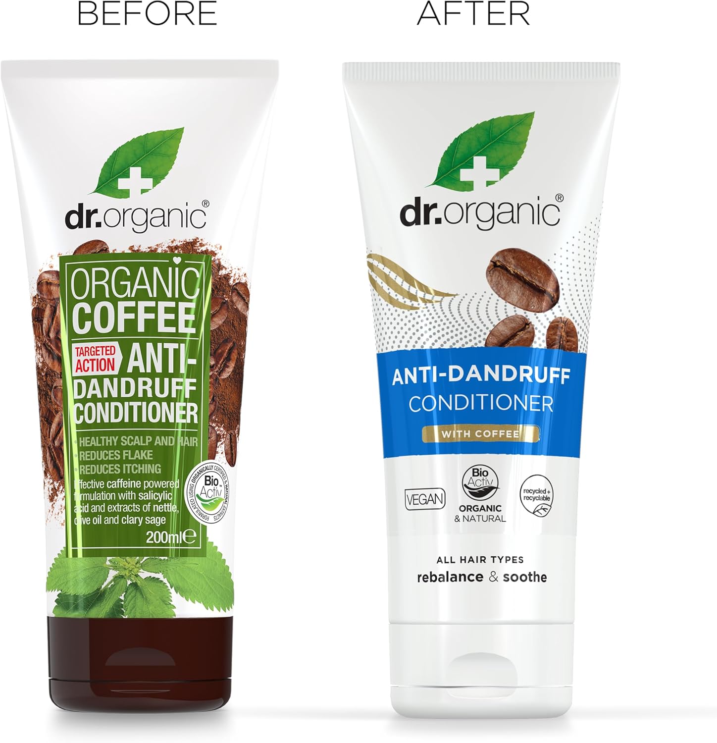 Dr Organic Plus Anti Dandruff Conditioner With Coffee 200ml