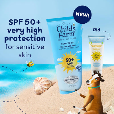 Childs Farm Sun Cream Fragrance Free SPF50 200ml