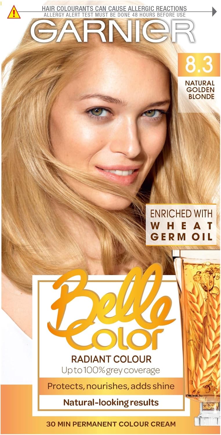 Garnier Belle Color Permanent 8.3 Creme Natural Baby Blonde