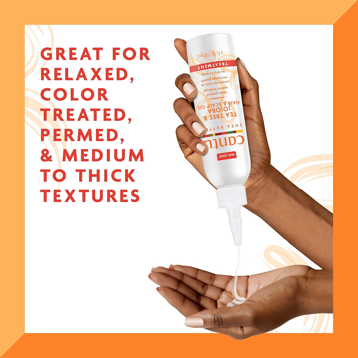 Cantu Shea Butter Tea Tree And Jojoba Hair And Scalp Oil 180ml - Afro Hair Boutique