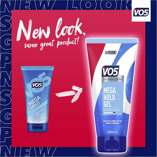 VO5 Mega Hold Styling Gel 50ml