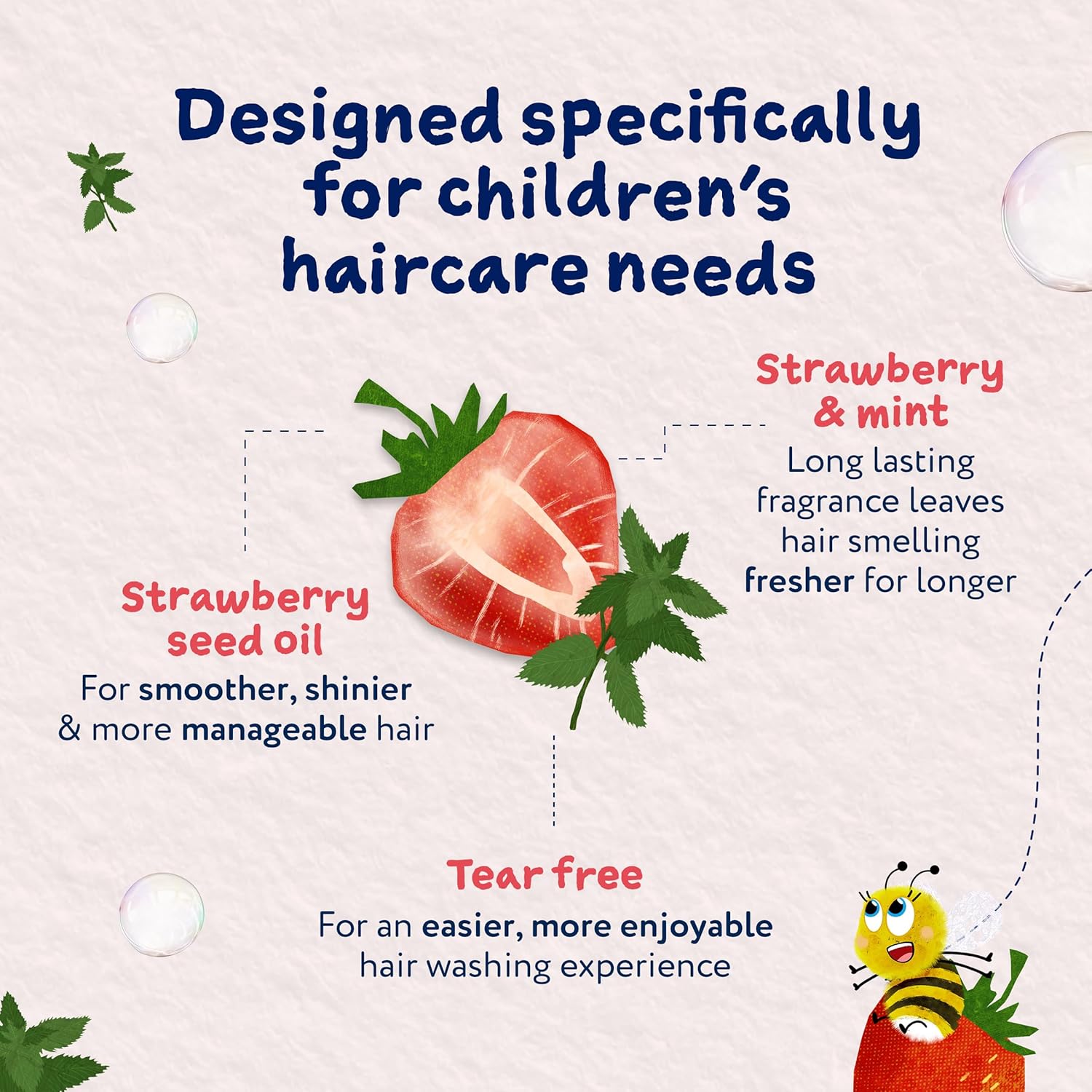 Childs Farm Strawberry And Mint Tangle Taming Conditioner 250ml