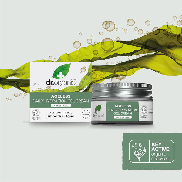 Dr Organic Ageless Daily Hydration Gel Cream 50ml - Afro Hair Boutique