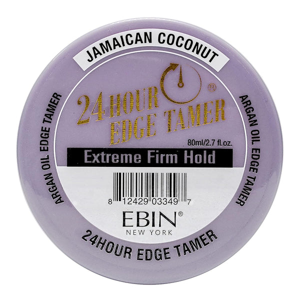 EBIN NewYork 24 Hour Jamaican Coconut Extreme Firm Hold Edge Tamer 80ml - Afro Hair Boutique