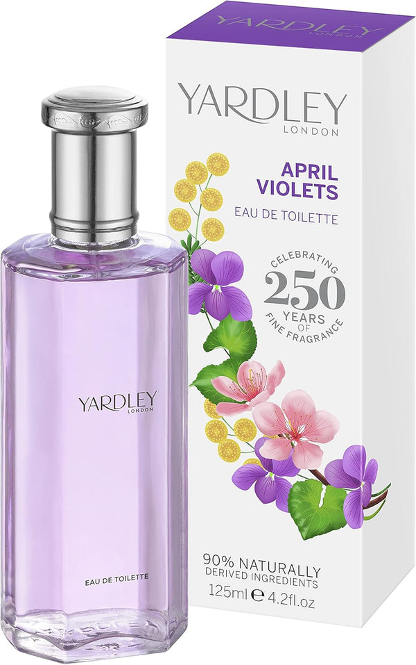 Yardley April Violets Eau De Toilette - Afro Hair Boutique
