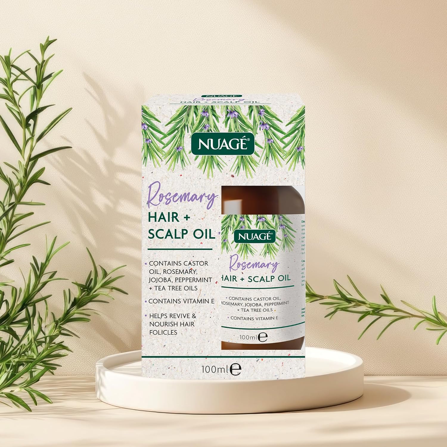 Nuage Rosemary Hair And Scalp Oil 100ml