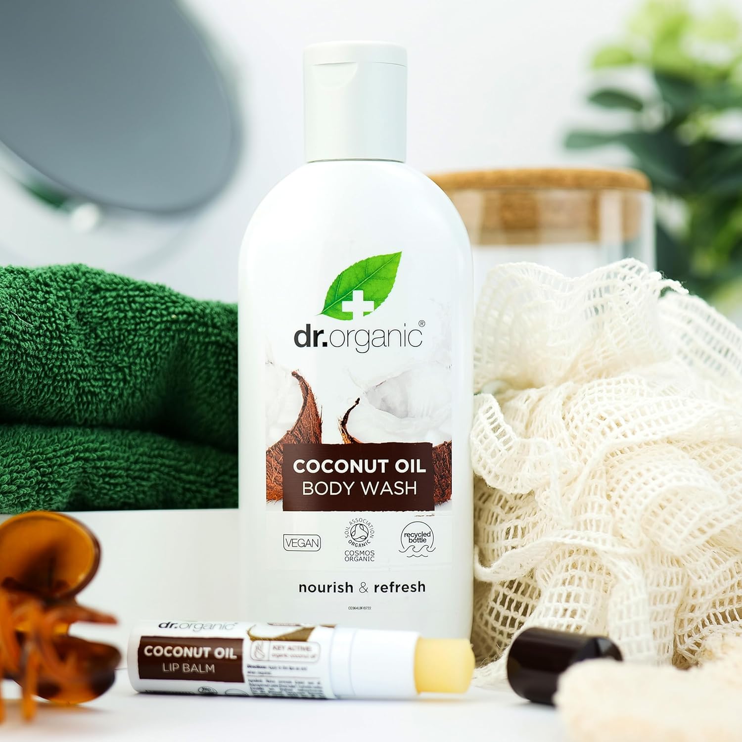 Dr Organic Organic Coconut Oil Body Wash 250ml