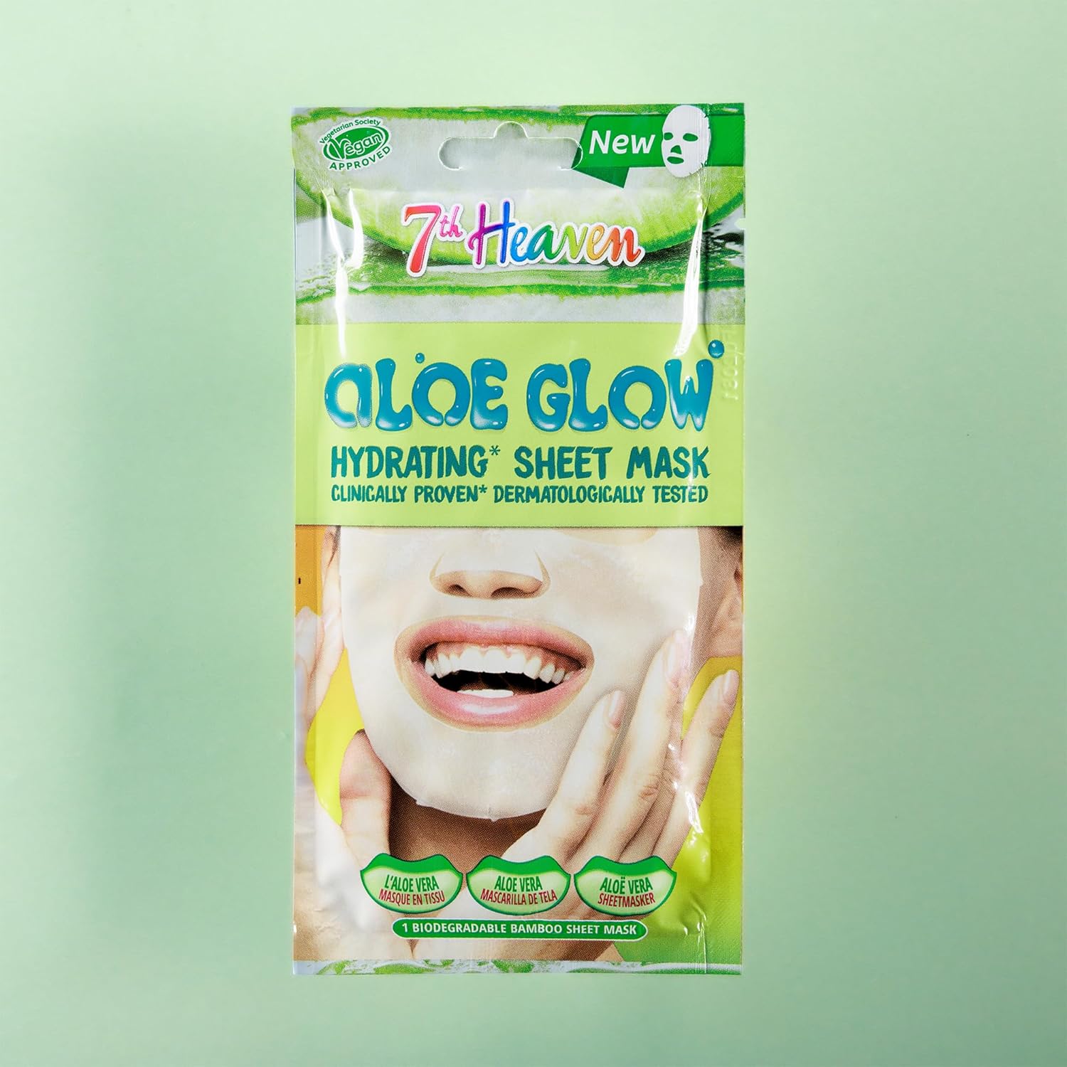 Montagne Jeunesse 7Th Heaven Aloe Glow Hydrating Sheet Mask – Afro Hair  Boutique