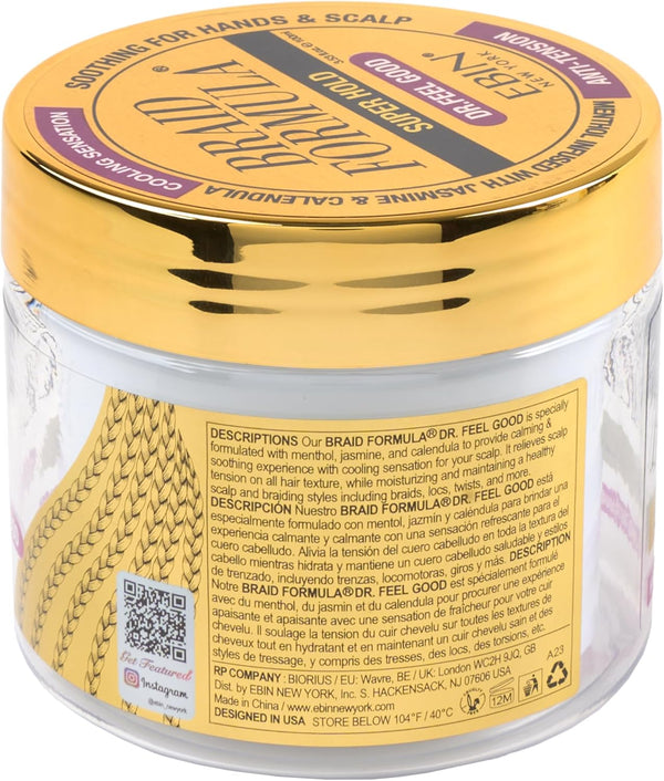 EBIN New York Braid Formula Anti Tension Super Hold 100ml / 180ml / 310ml - Afro Hair Boutique