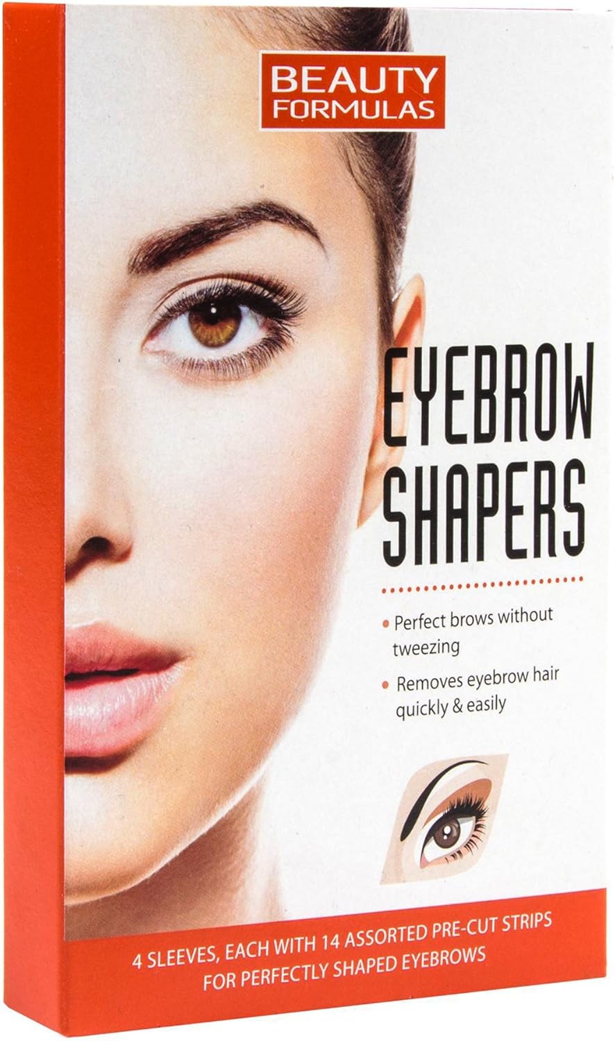 Beauty Formulas Eyebrow Shapers Pre Cut Strips