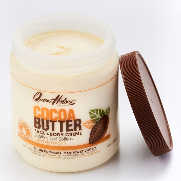 Queen Helene Cocoa Butter Face Plus Body Creme 425g / 136g - Afro Hair Boutique